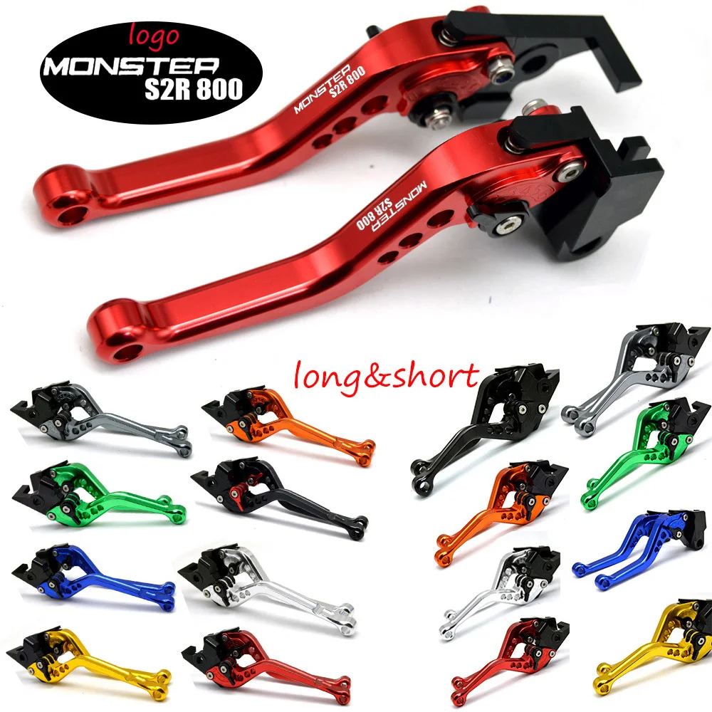 Короткие и длинные для Ducati MONSTER S2R 800 2005 2006 2007 аксессуары мотоциклов CNC Тормозные