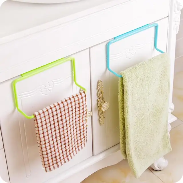 Best Offers Towel Rack Holder Cupboard Kitchen Cabinet Bathroom Towel Hanger Wardrobe Cabinet Storage Racks for Bathroom