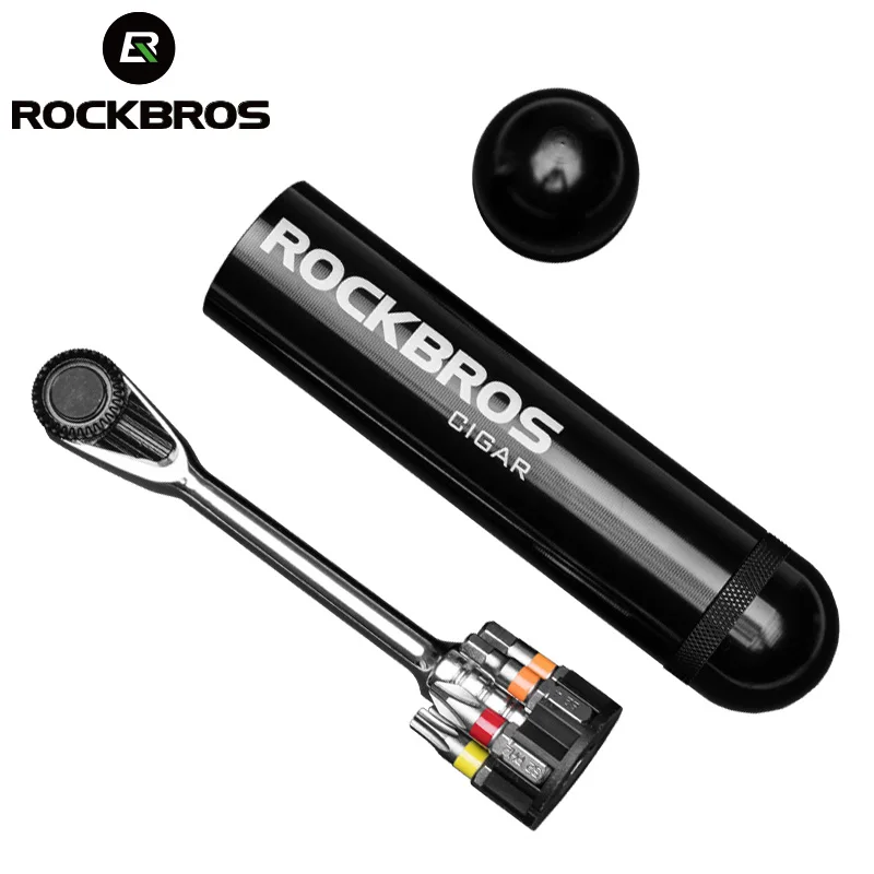 

ROCKBROS Multifunction Bike Repair Tool Kits Torque Wrench For Cycling Screwdriver MTB Road Carbon Bicycle Ratchet Wrench Set