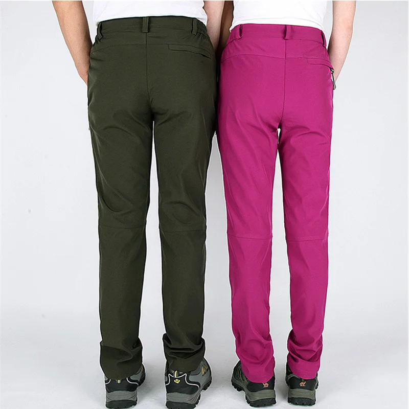 Pantalones de invierno súper elásticos para mujer, pantalones de senderismo, pesca, Camping, impermeables, de secado rápido, 2018 nuevos pantalones de senderismo M 5XL Pantalones de invierno súper elásticos para mujer, pantalones de senderismo, pesca, Camping, impermeables, de secado rápido, 2018 nuevos pantalones de senderismo M 5XL
