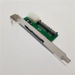 PCI-E Riser с профилем 7 + 15Pin 22Pin PCI Express Card адаптер конвертер с кронштейном