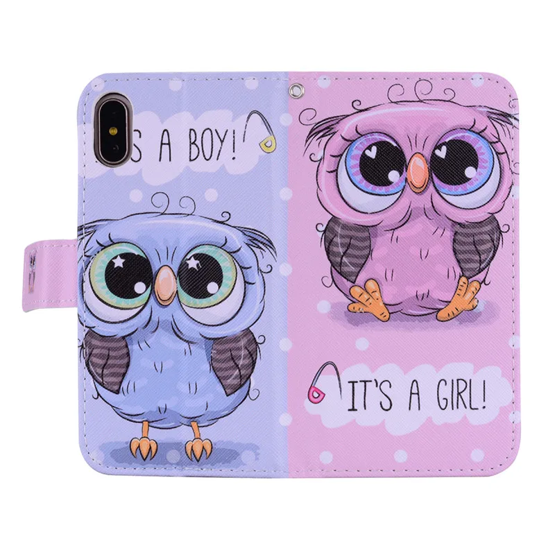 Flip Leather Case on For Coque iPhone XS Max Case For Fundas iPhone 6 6S 8 7 Plus 5 5S X XS XR Cover Painted Wallet Phone Cases Flip Leather Case on For Coque iPhone XS Max Case For Fundas iPhone 6 6S 8 7 Plus 5 5S X XS XR Cover Painted Wallet Phone Cases