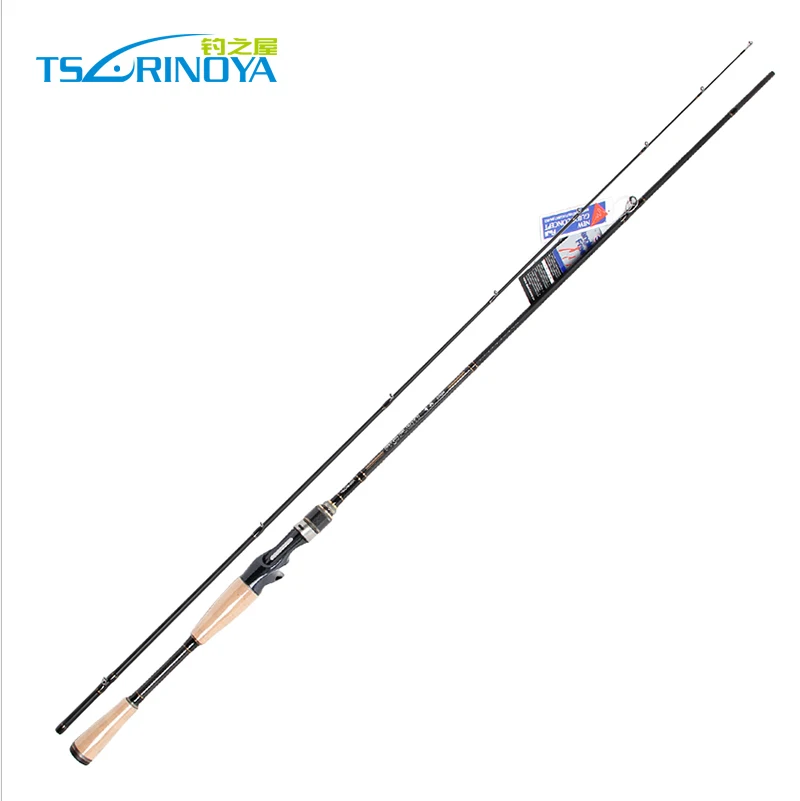 

Trulinoya 1.95M 2.1M Baitcasting Fishing Rod ML M Power Two Sections Bait Casting Lure Rod with FUJI Guide Ring PROFLEX II