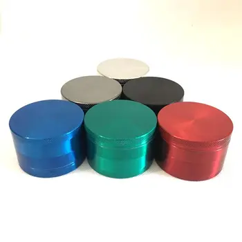 

Big Grinder 61mm Zinc Alloy High Quality Herb Grinder Tobacco Smoke Crusher Hand Muller for Hookah Shisha Water Pipe Glass Pipe
