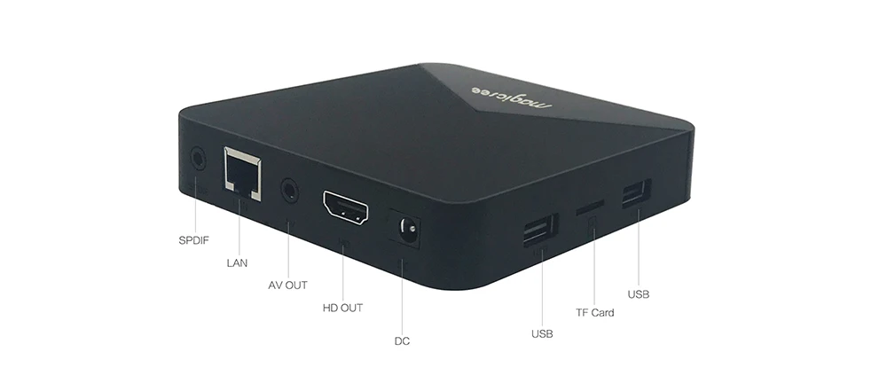 MAGICSEE N5 Smart tv Box Android 7.1.2 Amlogic S905X Mali 450 2 Гб 16 Гб телеприставка 2,4G Wifi 4K H.265 Bluetooth 4,1 медиаплеер