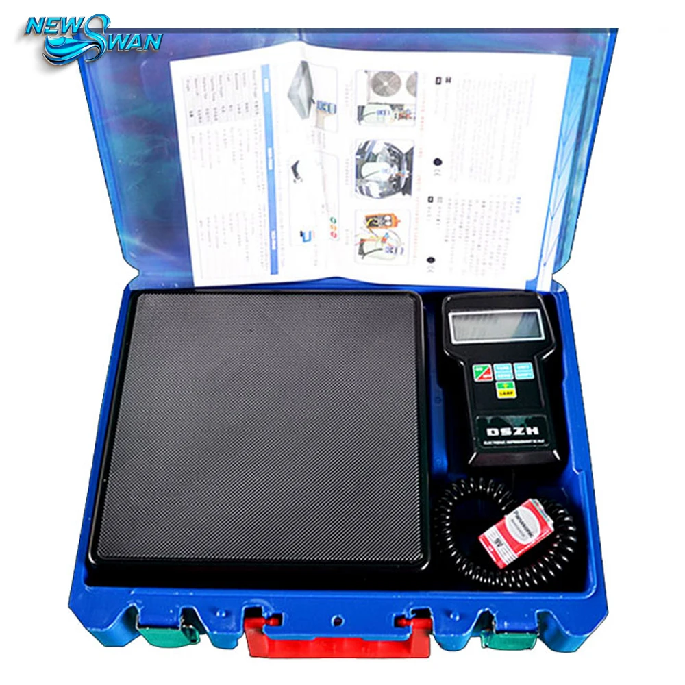 

RCS-7040 Electronic Refrigerant Charging Scale Refrigeration Electronics Precision Calibration Weight Calibration Scale Weights