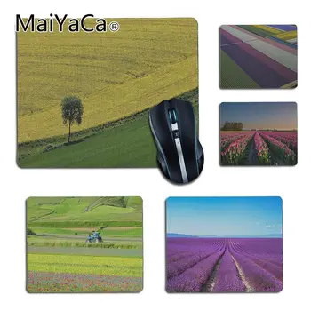 

MaiYaCa New color fields Provence Lavender tulip small Gaming MousePad for mouse pad gamer Decorate Your Desk at Home And Office