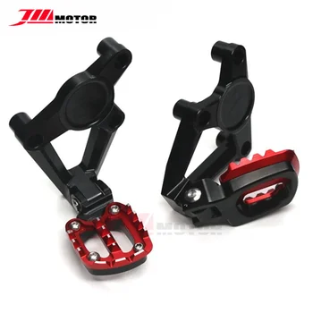 

Motorcycle CNC Aluminum Folding Rear Foot Pegs Passenger Footrest For Honda X-ADV XADV 750 2017-2018