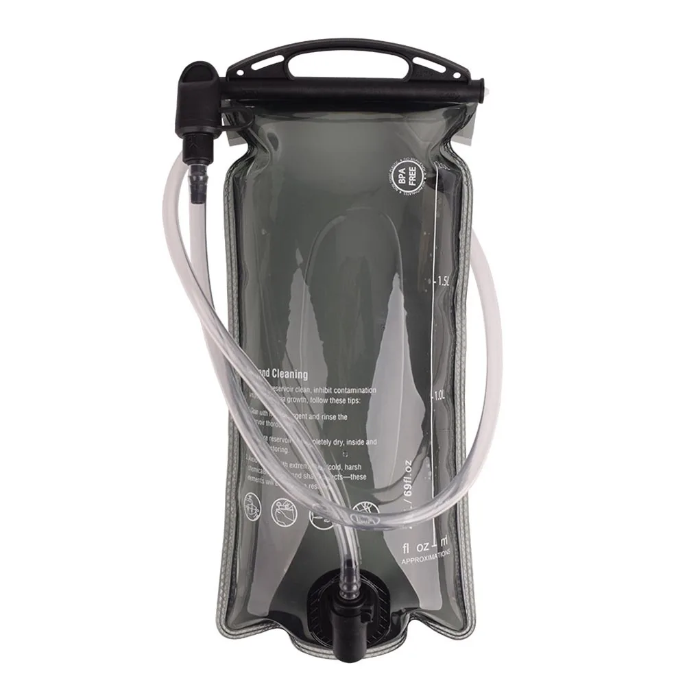 

Outdoor Hydration Backpack Tactical Water Bag Bottle Camelback For Hiking Hunting Bicycling With Handheld Drinking Tube 2L