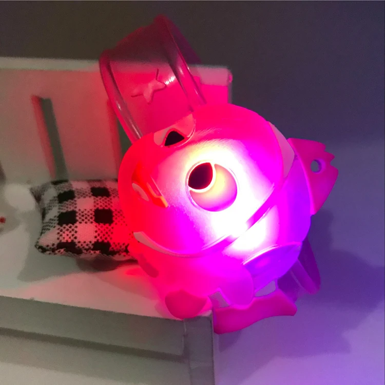 Новая Рождественская игрушка для детей мультфильм светящийся запястье вспыхивающий ремешок светящийся браслет детский подарок маленькие люминесцентные игрушки