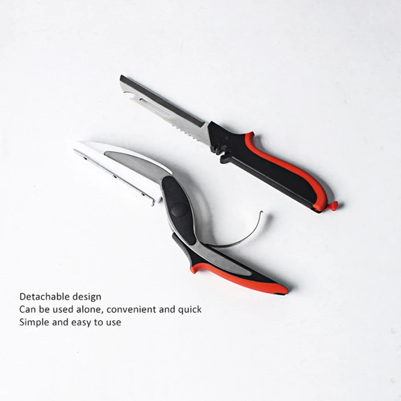 Multipurpose Kitchen Smart Scissor Collapsible Universal Scissors Food Chopper Slicer Cutter Dicer for Vegetables Fruits Meat Multipurpose Kitchen Smart Scissor Collapsible Universal Scissors Food Chopper Slicer Cutter Dicer for Vegetables Fruits Meat