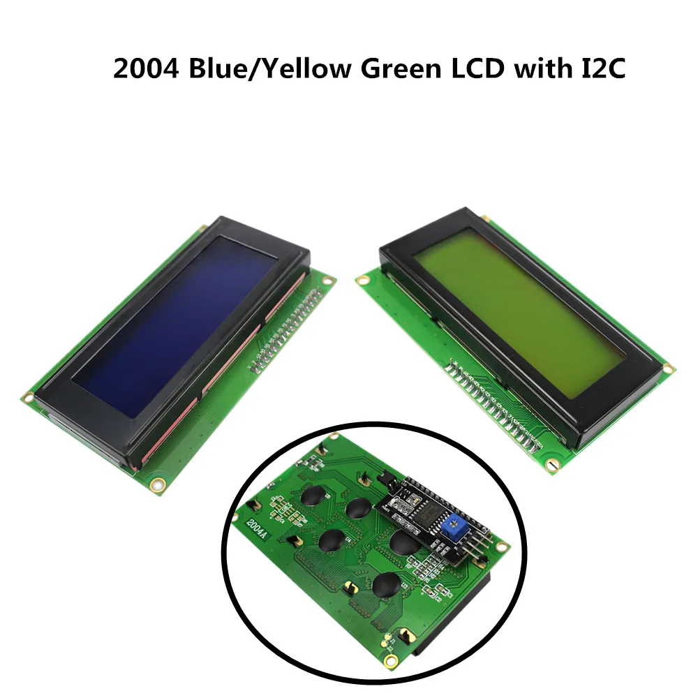 2004a Hd44780 Controller Blue Backlight Character Lcd 2004A 20x4 ...