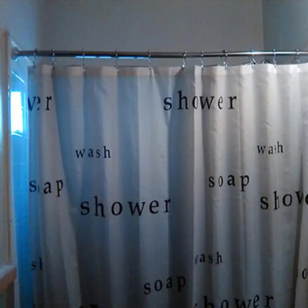 50 80cm Adjustable Stainless Steel Curtain Rod Shower Curtain Rod