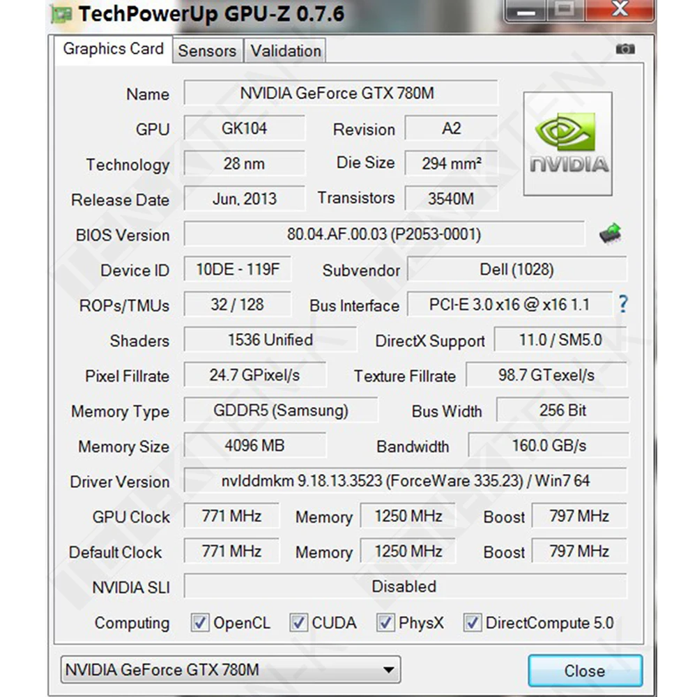 Nvidia 4gb Gtx780m From M17x Gtx 780m Gddr5 1536sp Mxm3 0 For M17 M18 M18x R2 R3 R4 R5 1763 Gt72 P151sm P170sm P177sm P375sm Gtx 280 Nvidia Geforce 480 Gtxnvidia Gtx 275 Aliexpress