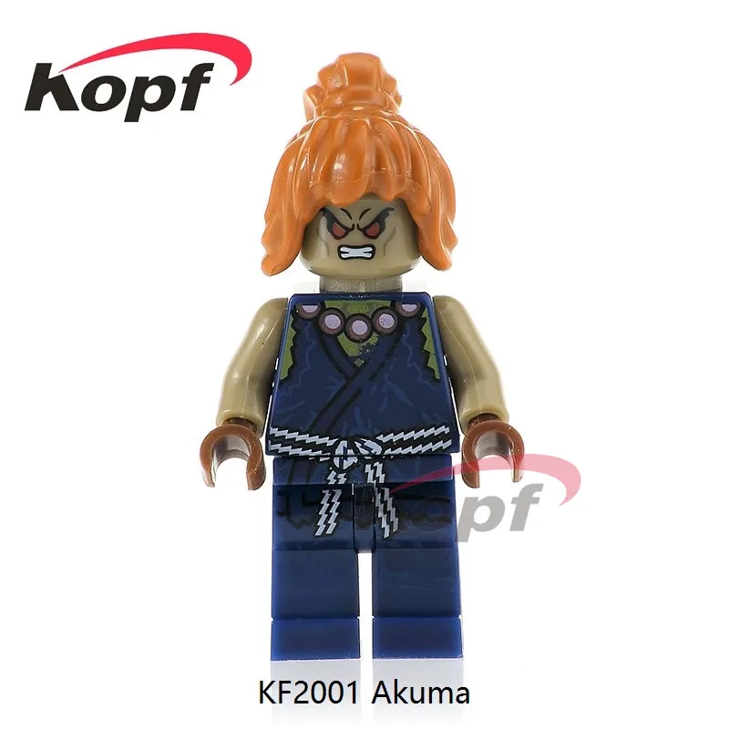 

Single Sale KF8016 Super Heroes Akuma Sagat Thunder Hawk Dee Jay Cammy Mr. Blson Balrog Building Blocks Kids Collection Toys