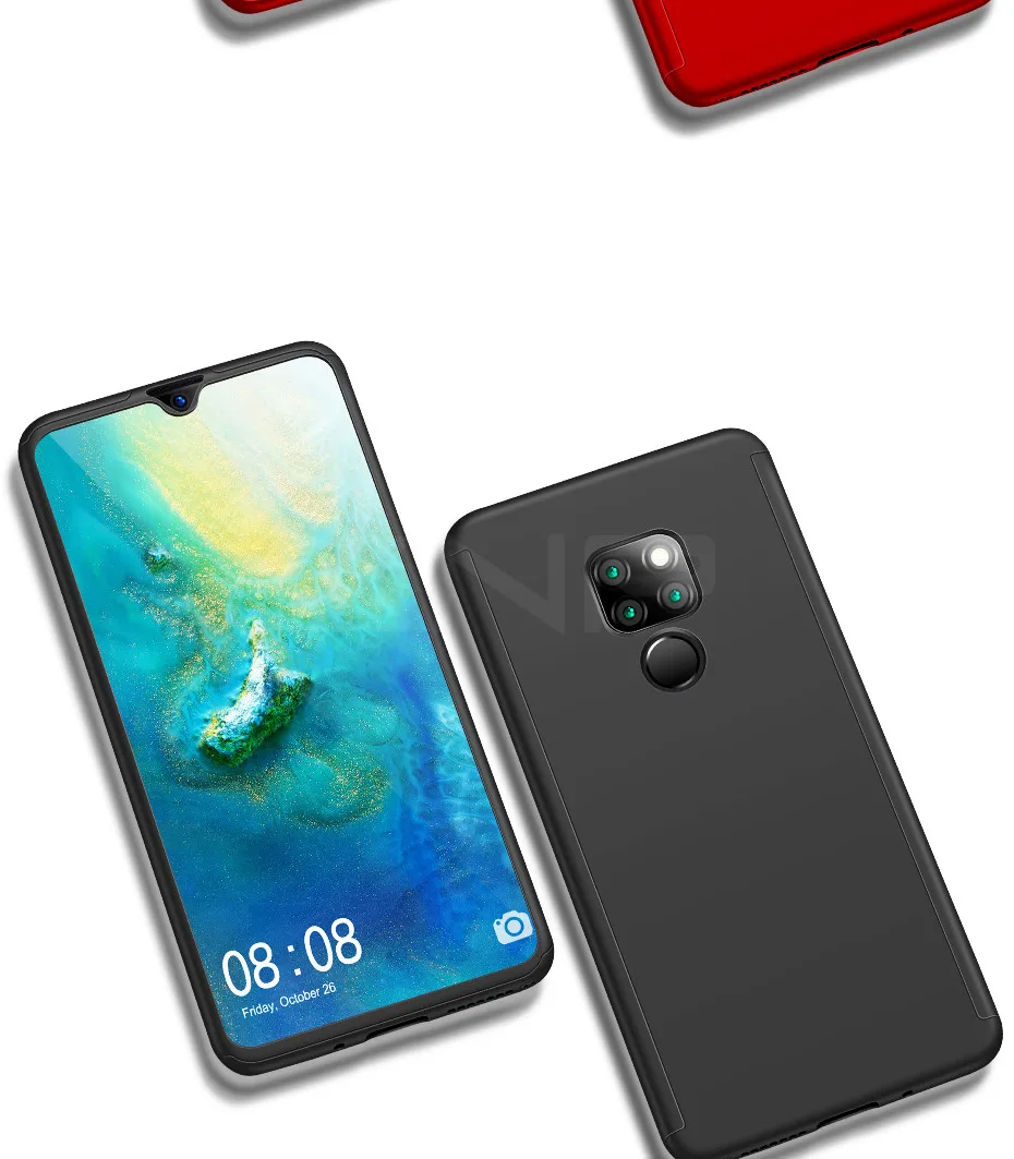 ZNP 360 Полный Чехол PC чехол для телефона huawei mate 20 Pro Lite 10 20X чехол для huawei mate 10 Pro Lite mate 20 X защитный чехол s