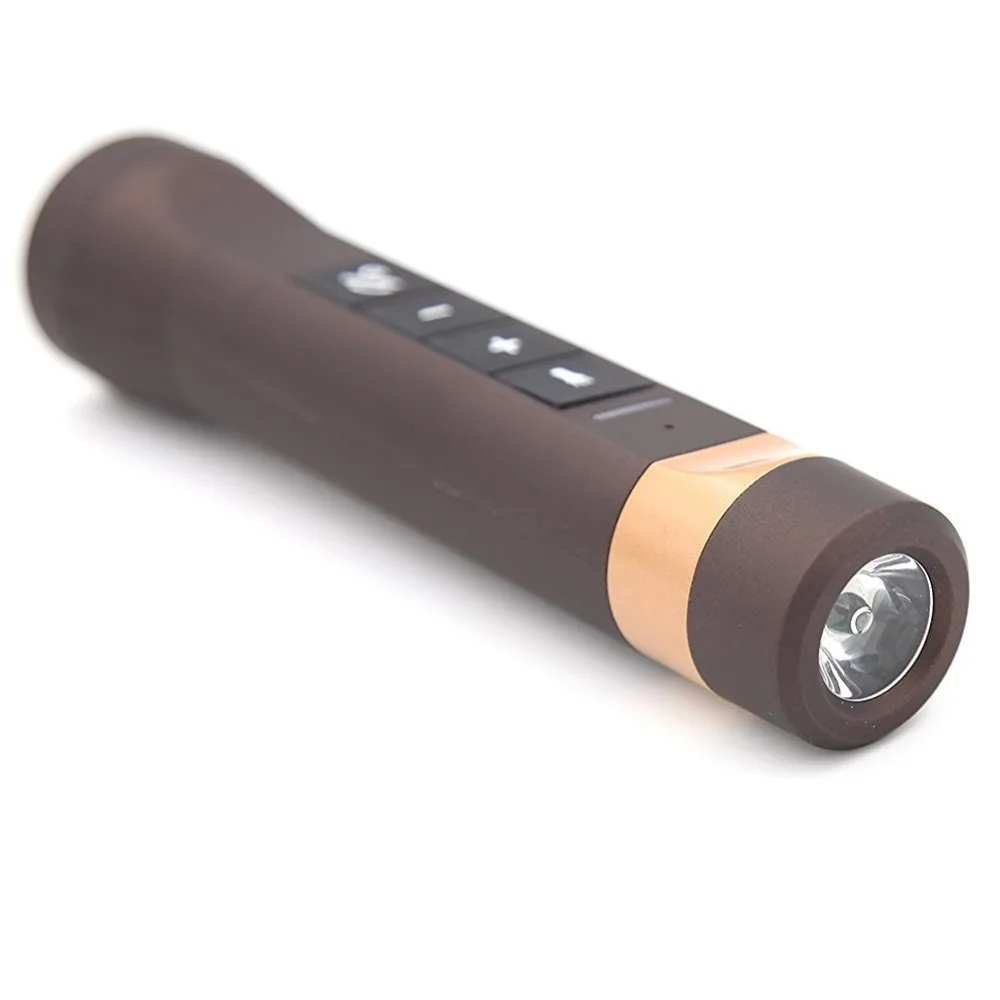 4-in-1-(Flashlight Power Bank Handfree)-Bluetooth-Wireless-V3.0-Speaker-with-Mic-Music-Player-Subwoofer-Speaker-with-Power-Bank