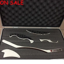 Free Shipping Medical Fitness Stainless Steel Scraper Physical Therapy Fascia Knife Loose Muscle Meridian Massager