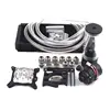 Pc Cpu Overclocking Water Cooling System Set 240B Radiator + Sc600 Pump + 190Mm Tank + 2M Tube + Cpu Block With Total Fitting ► Photo 3/6
