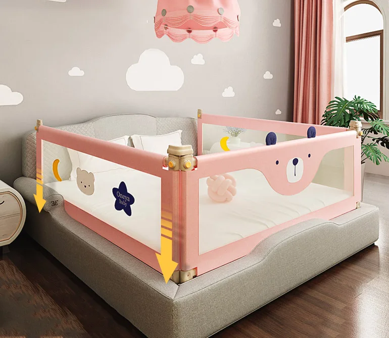2020 Vertical Lift Bed Fence 0 6 Years Old Baby Protective Rail