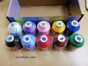 6 o 10 conos mismo/diferentes colores Brother colores o Simthread poliéster bordado máquina hilo 1000 metros cono ► Foto 3/6