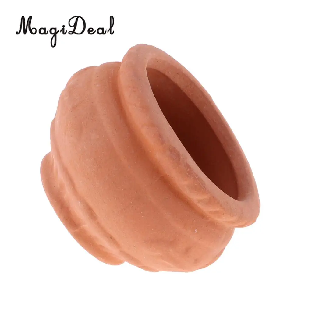DIY Doll House Miniatures 1:12 Accessories Mini Flower Pot Fairy Garden Decoration