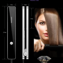 Анион выпрямитель для Волос гребень и Щетка для волос с керамическим покрытием красоты Утюг здоровый красоты GMR27