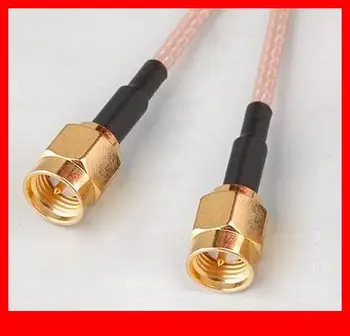 

10 Pcs/LOT 10CM/20CM/30cm/50CM SMA Male to SMA Male Telecom Antenna Pigtail RG316 Coaxial Cable Connector