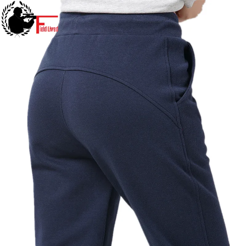 Pantalons de survêtement femmes 2019 printemps sport mode décontracté Femme Joggers coton taille élastique pantalon Skinny jambe Femme pantalons de survêtement