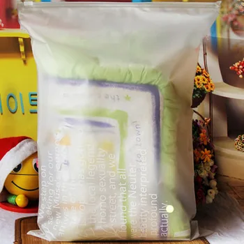 

46*62cm*20mic Clothes Zip Lock Plastic Bag Clear resealable Bag Self Sealing Bag DHLshipping 100pcs/lot