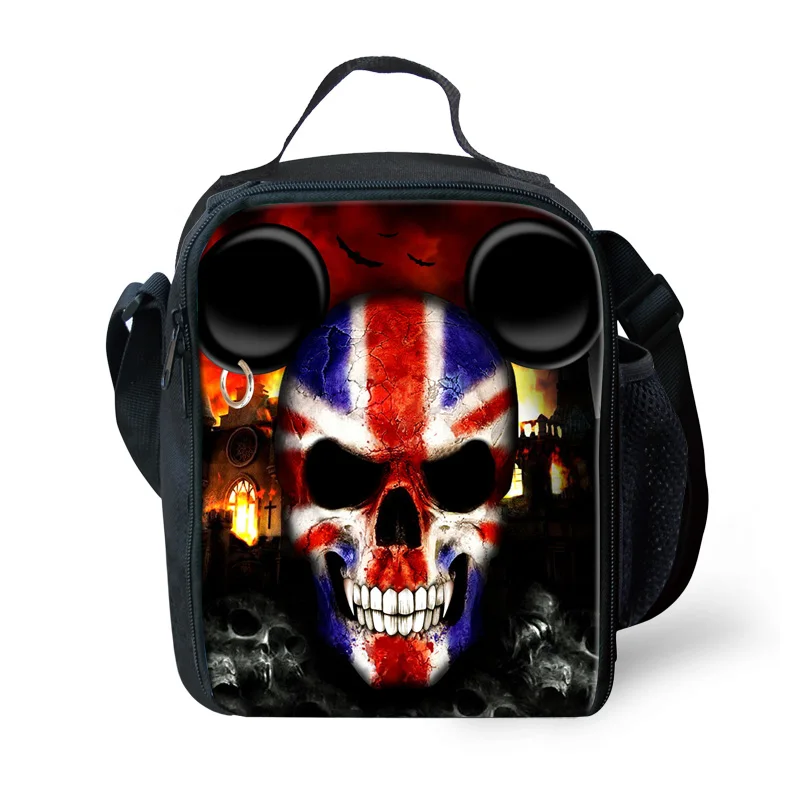 Fashion Kids Designer Skull Lunch Bags for Food Thermal Bags Boys Skull Lunch Box Men Shoulder Lunch Tote Lancheira Escolar boys-lunch-bag : image Fashion Kids Designer Skull Lunch Bags for Food Thermal Bags Boys Skull Lunch Box Men Shoulder Lunch Tote Lancheira Escolar boys-lunch-bag