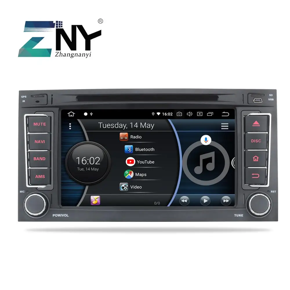 

7" HD Android 9.0 Car DVD For Volkswagen VWTouareg Transporter T5 Multivan Radio RDS WiFi GPS Navigation 64GB ROM Backup Camera