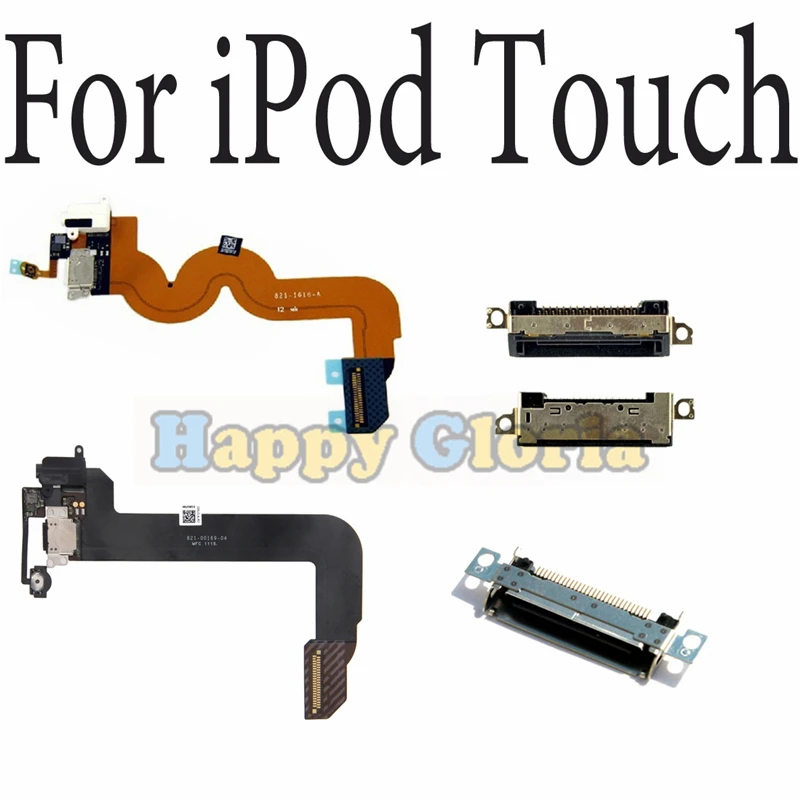 

100% Original Charger Connector Plug Port Flex Cable Repair For ipod Touch 2 3 4 5 6 Power Flex Charging Port Parts Dock Port