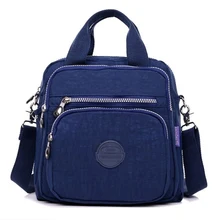 Подростковый Многофункциональный рюкзак, сумка для женщин и мужчин, винтажный Повседневный Рюкзак, водонепроницаемая нейлоновая сумка на плечо