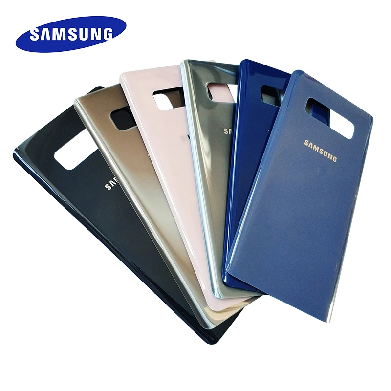 

Original Samsung Galaxy Note 8 Back Battery Cover 3D Glass Housing Cover For Galaxy Note 8 N950 N950F Door Rear Case Replacement