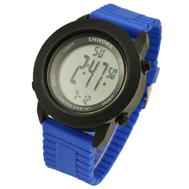 Hot Selling Cheap Military Green Led Digital Watch Men Outdoor Sports Led Electronic
