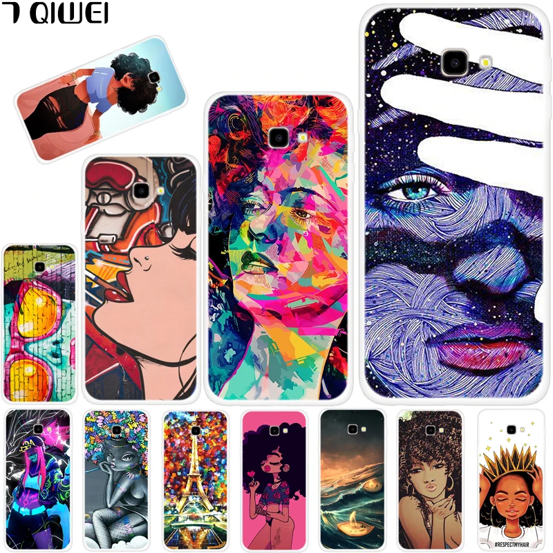 

6.0'' For Samsung Galaxy J4 Plus Case J 4 Plus Soft TPU Silicon Cover For Samsung Galaxy J4 Plus 2018 Case J4 + J4Plus Cool Girl