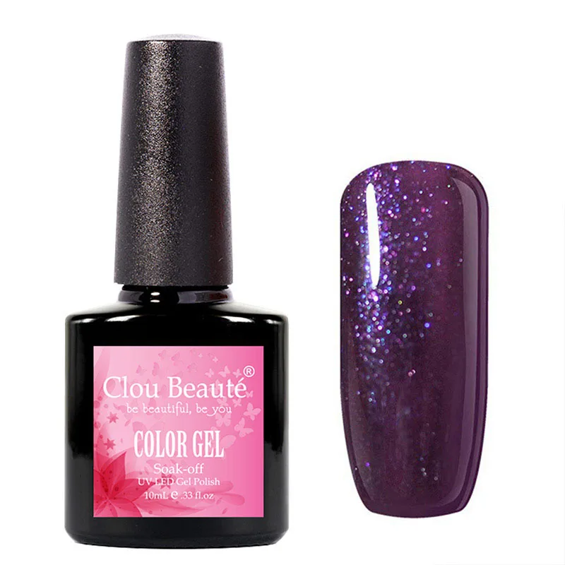 BIZCBP1415 Clou Beaute 10 мл Лидер продаж 90 Цвета Soak Off UV Гель для ногтей Гели для ногтей Дизайн ногтей Salon гель лак - Цвет: BIZCBP1415