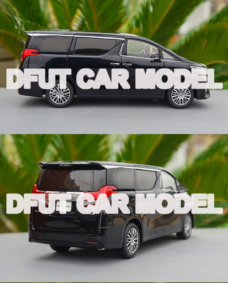 1:18 Масштаб сплава игрушка Alphard модель автомобиля Детские игрушечные машинки оригинальные авторизованные подлинные детские игрушки