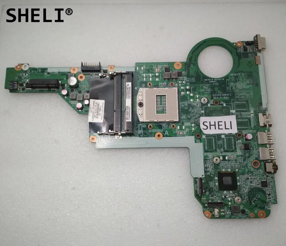Шели 713255-501 713255-001 для hp 15-E 17-E материнской DA0R63MB6F1