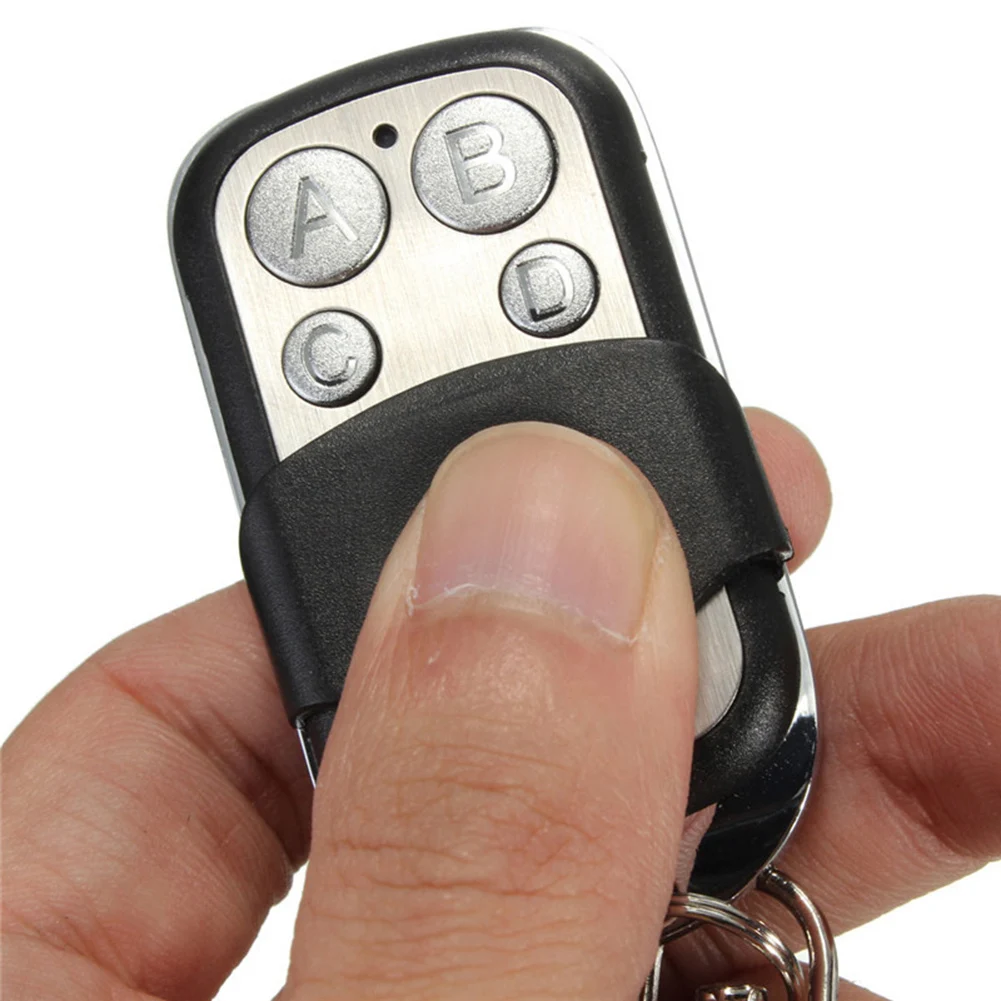 

4 Channel Garage Door Remote Control Key Wireless RF Remote Control ABCD 433.92 433 434MHZ 1pcs Universal