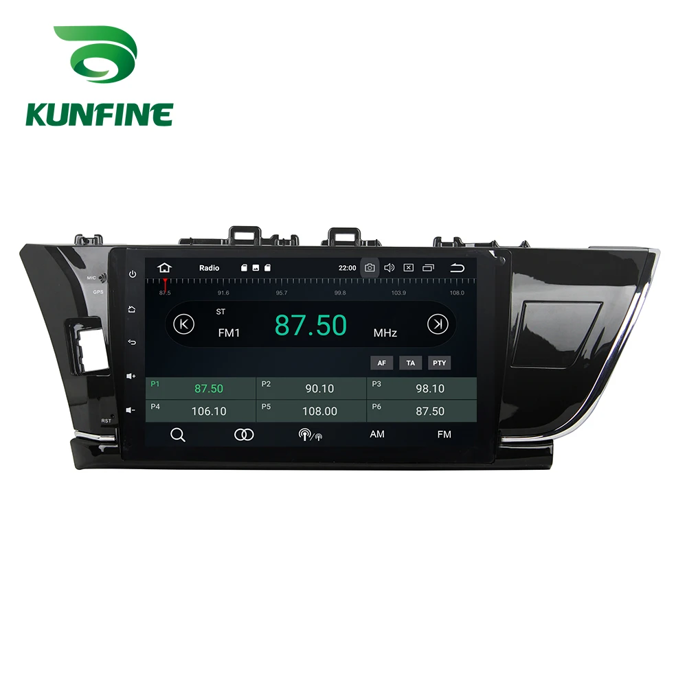 Best Octa Core 4GB RAM Android 8.0 Car DVD GPS Navigation Multimedia Player Car Stereo Deckless for TOYOTA Corolla 2014-2015 Radio 4