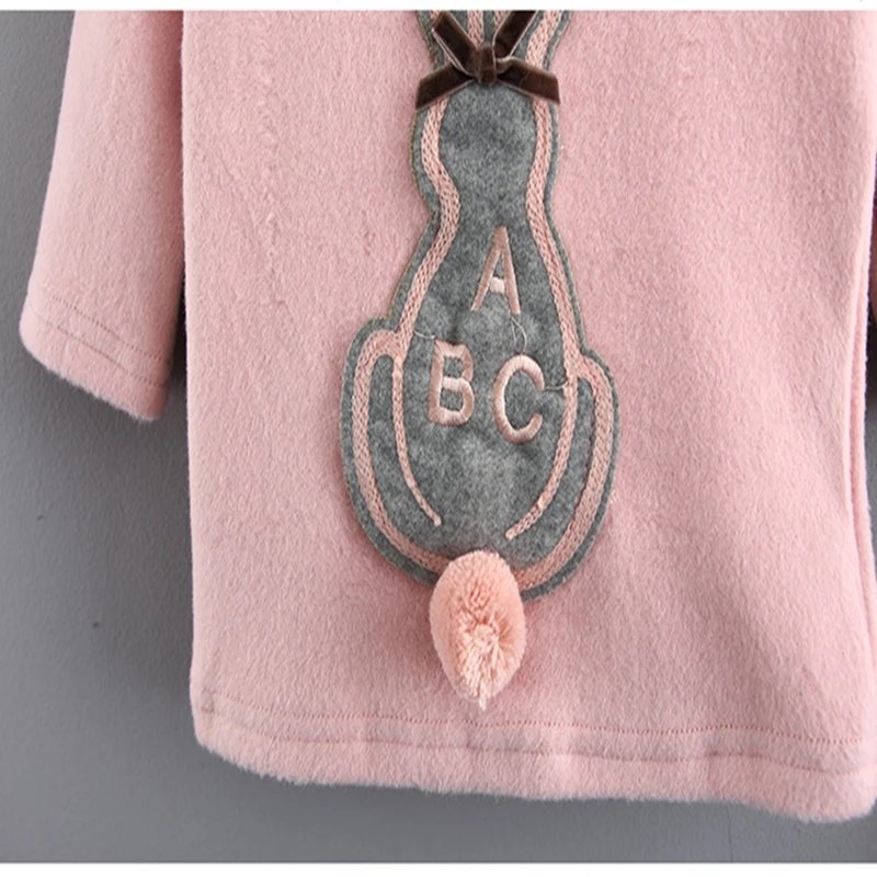 Baby girl Clothing Sets In spring and autumn  Casual ABC bunny blouse and pants  Bodysuits&One-Pieces for Kids Children (3)