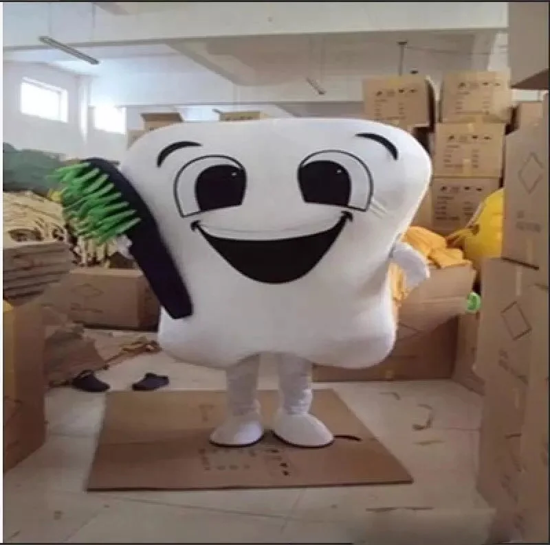 

High quality hot tooth mascot costume party costumes fancy dental care character mascot dress amusement park outfit