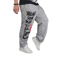 Горячая Распродажа, новые модные свободные мужские джинсы в стиле хип-хоп брюки мужская одежда брюки