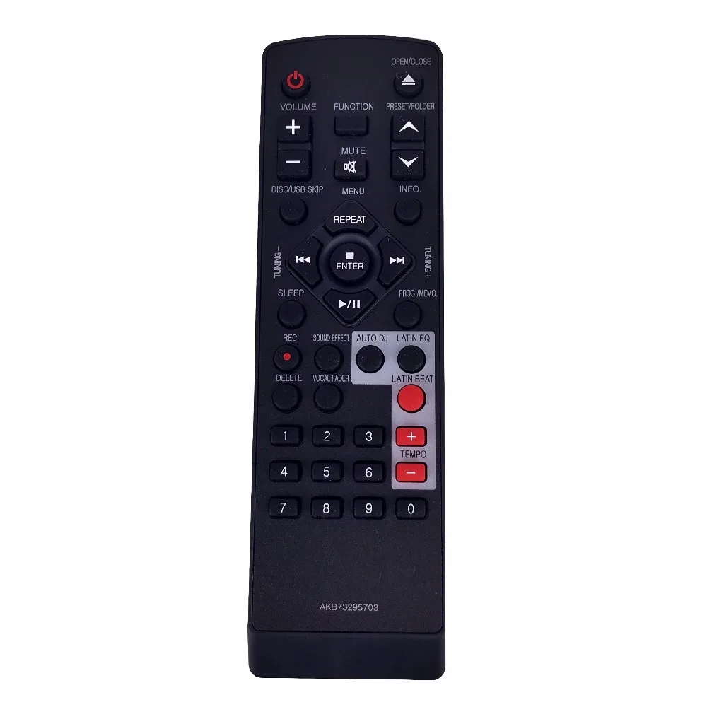 New Remote Control AKB73295703 For LG MINI HIFI Audio Sound System Remote Controlin Remote
