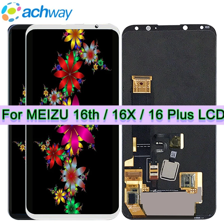 Original New 6.0" LCD Screen Meizu 16th LCD Display Touch Screen ...