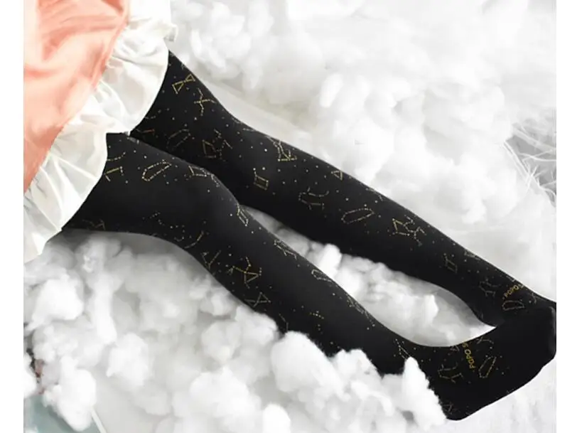 

Vintage Harajuku Tattoo Galaxy Universe Pantyhose Female Lolita Pantyhose