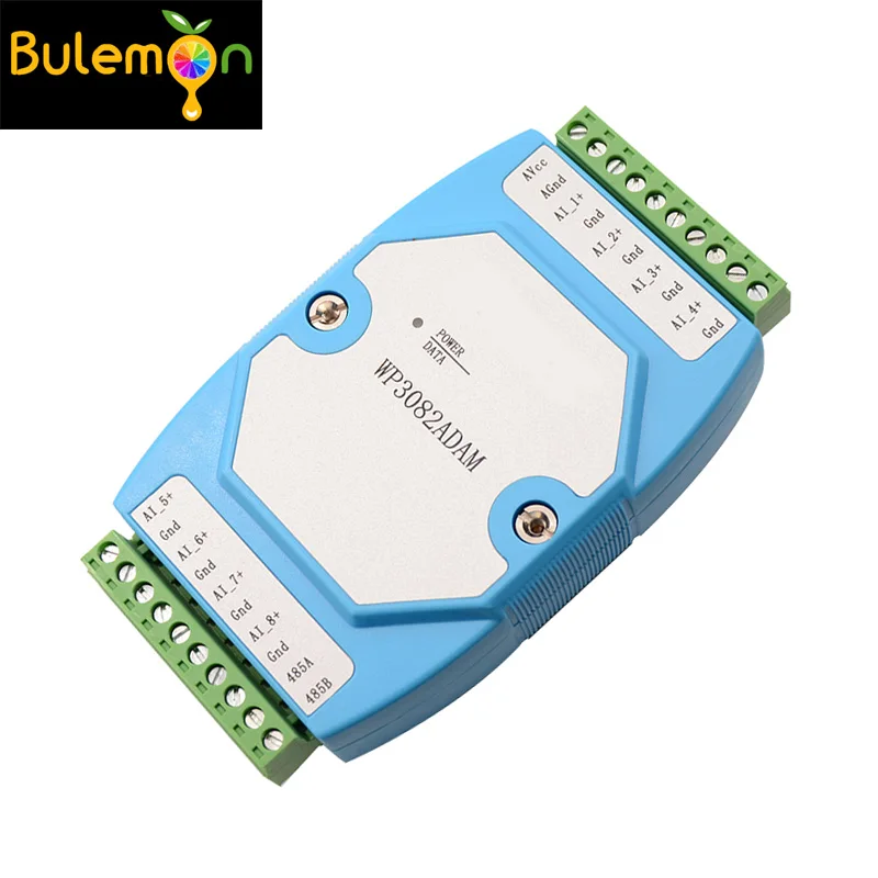 8 каналов аналоговый вход и выход Модуль 0 20 мА/4 мА 12 бит чип сбора AD RS485 MODBUS