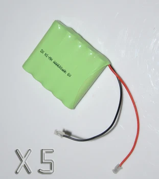 

5PCS 6V AAA 600mah rechargeable battery pack 3A ni-mh nimh batteries NI MH cell for RC toys emergency light cordless phone